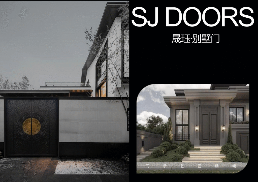 high end villa door晟珏别墅门2025 01